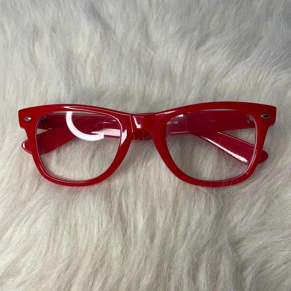 Stylish Red Glasses